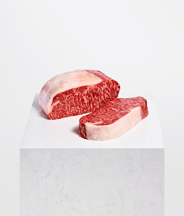 Stone Axe Full Blood Wagyu NY Strip BMS 9