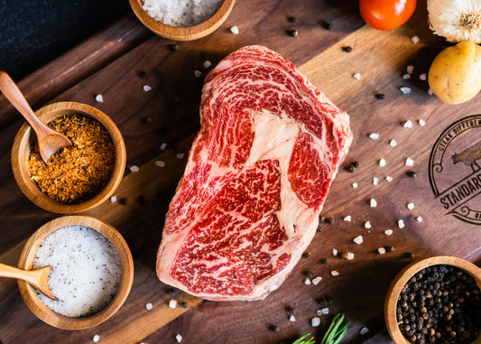 DIAMOND TIER AUSTRALIAN WAGYU RIBEYE BMS 8/9+