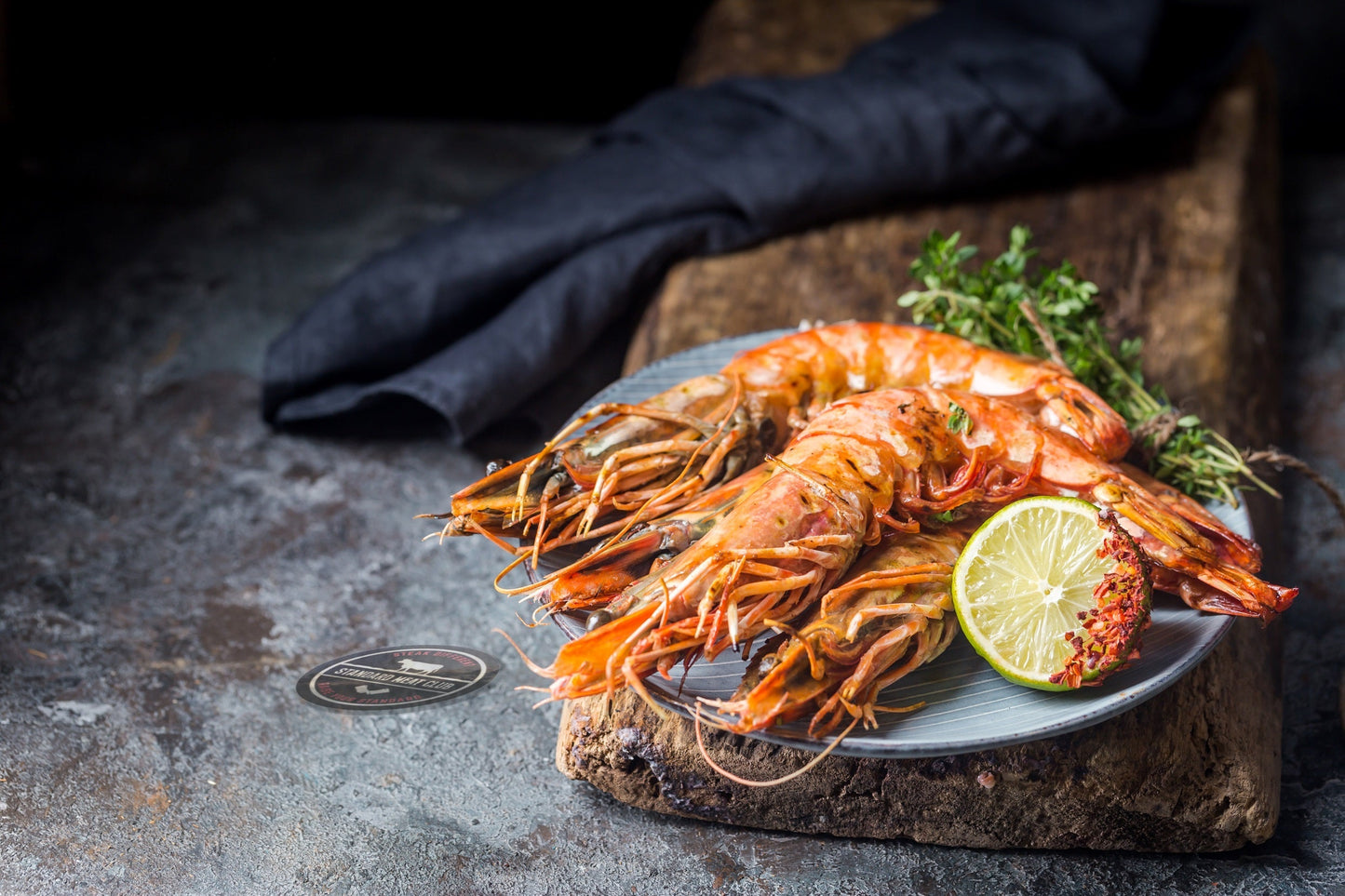 Monster Tiger Prawns U3/4 Size - 4.4LB Package