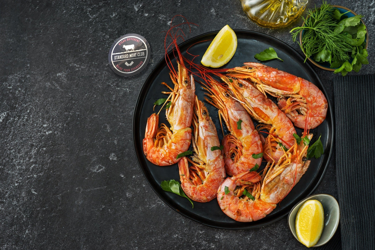 Jumbo Tiger Prawns U6/7 Size - 5LB Package